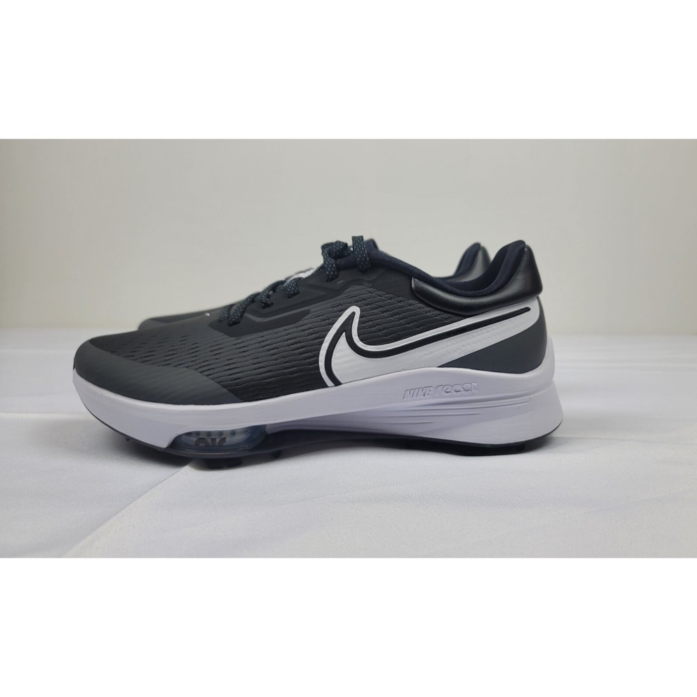 Nike Golf Shoes Air Zoom Infinity Tour Next % Mens 9. Black White Spikes NEW